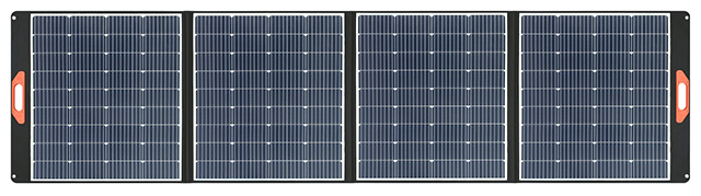 Panneau solaire photovoltaïque pliable portatif de batterie de silicium monocristallin de l'énergie verte extérieure 400W