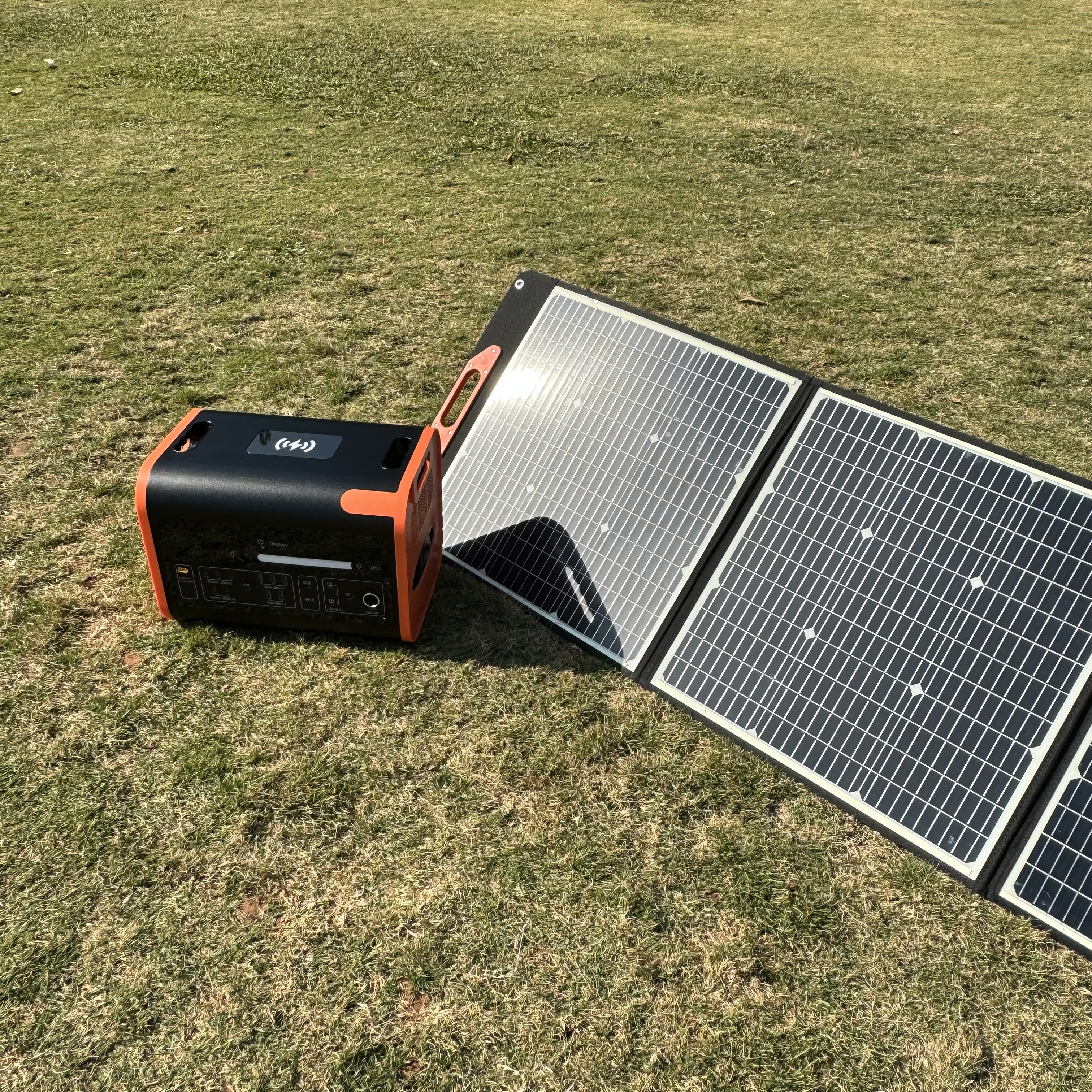 Générateur solaire de Camping de batterie LiFePO4 de centrale électrique rechargeable portative de 2200W