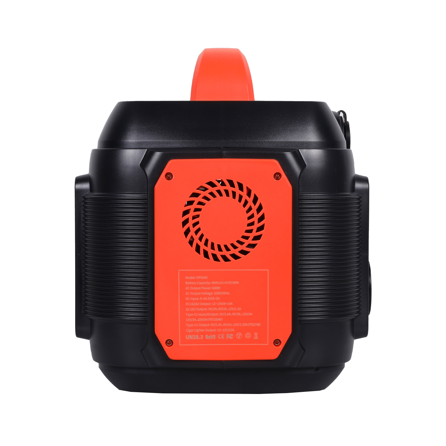 Générateur solaire portable rechargeable Pd100W, sortie 600W, centrale électrique domestique de secours