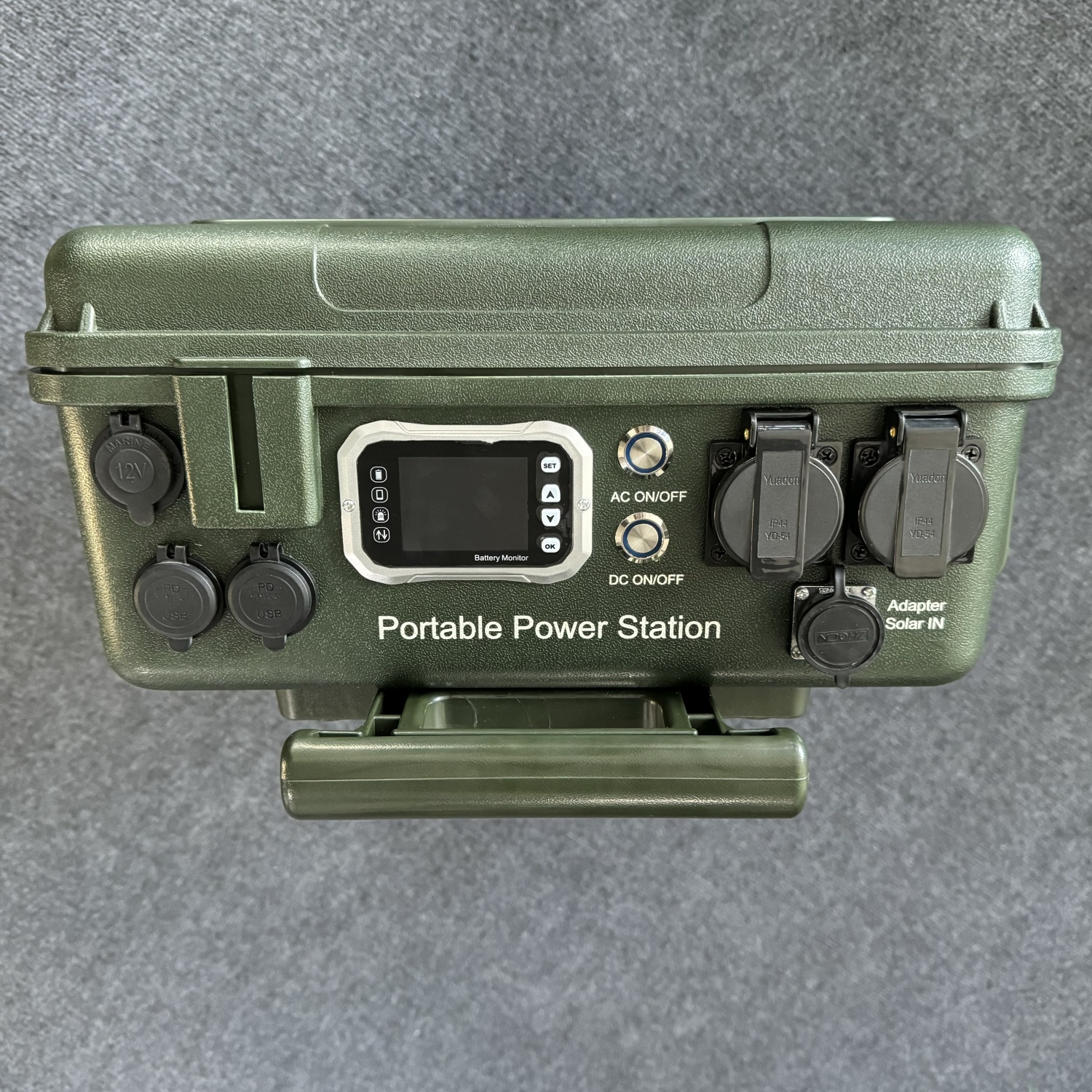 Alimentation mobile extérieure 3000W avec centrale électrique portable avec extincteur automatique intégré