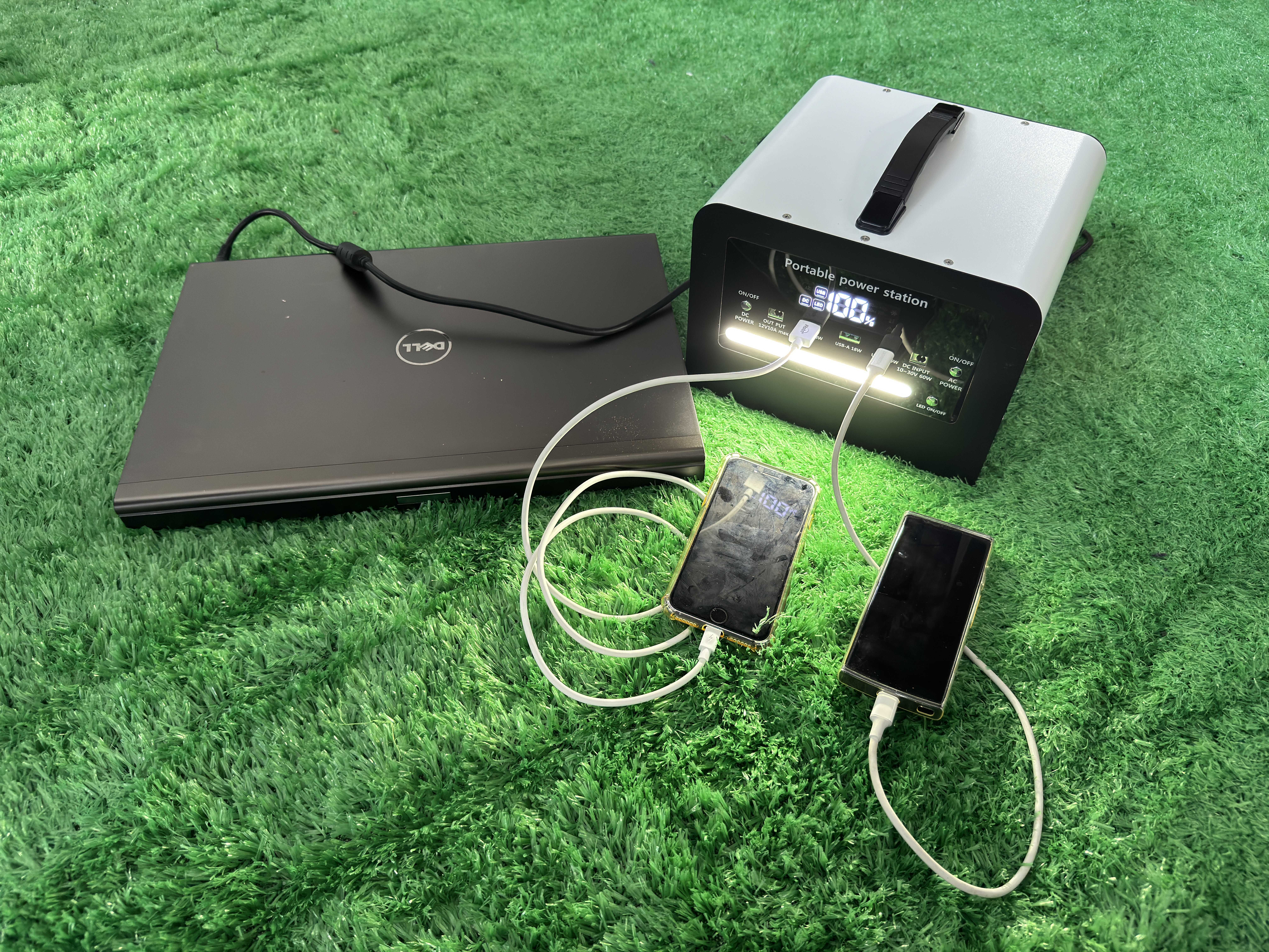 300W-3000W Power Station Portable pour le camping, sauvegarde d'urgence