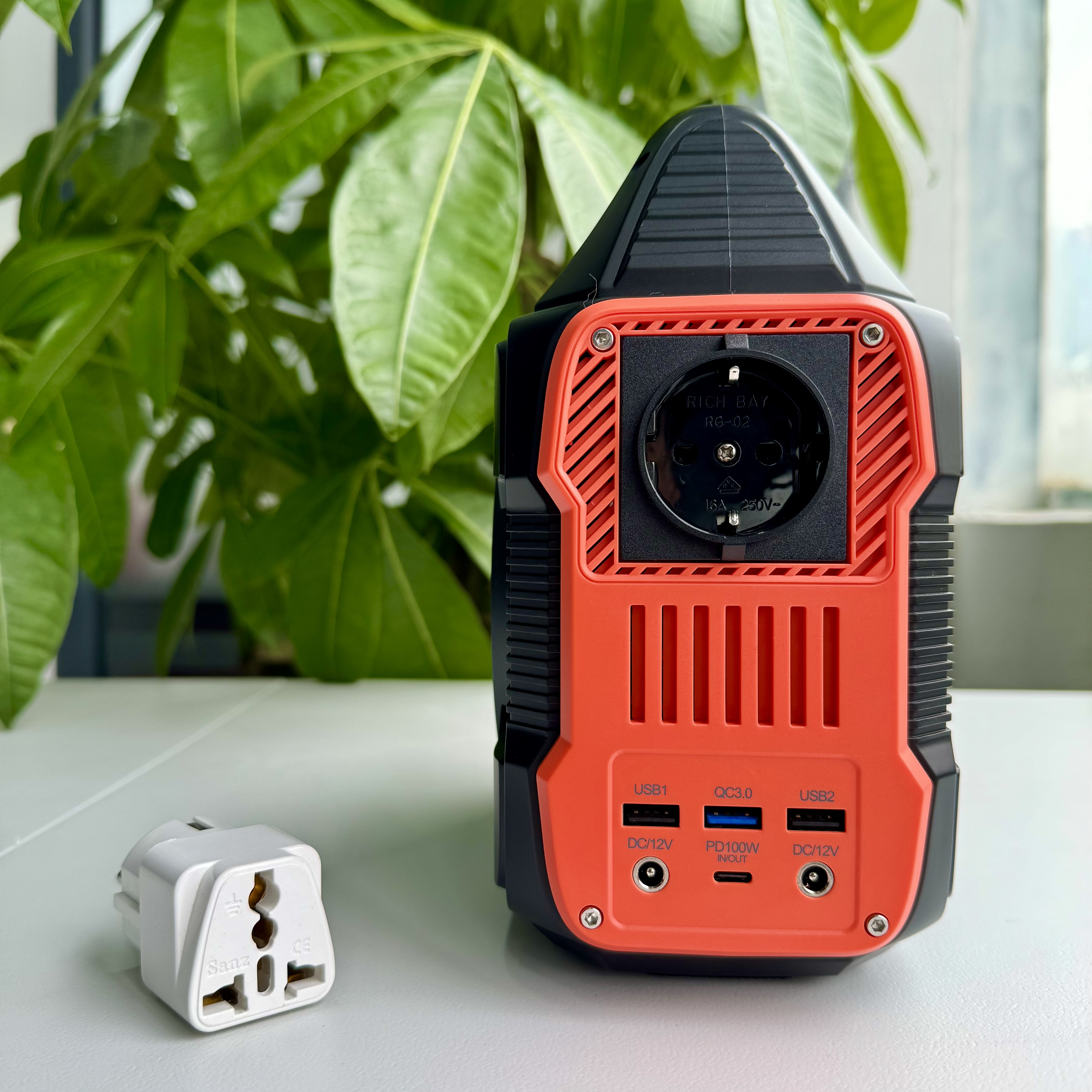 Banque de charge portable 300W (288Wh), générateur solaire pour maison et camping, centrale électrique de secours extérieure