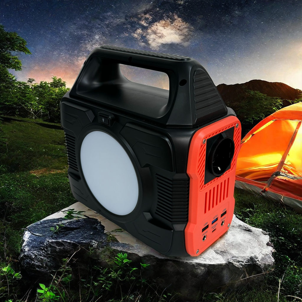 Banque de charge portable 300W (288Wh), générateur solaire pour maison et camping, centrale électrique de secours extérieure