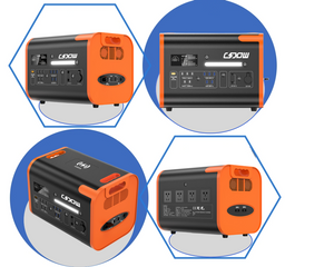 Fabricant bon prix utilisation extérieure batterie Lifepo4 Europe stockage d'énergie générateur de puissance solaire 2400w 3kw centrale électrique portable