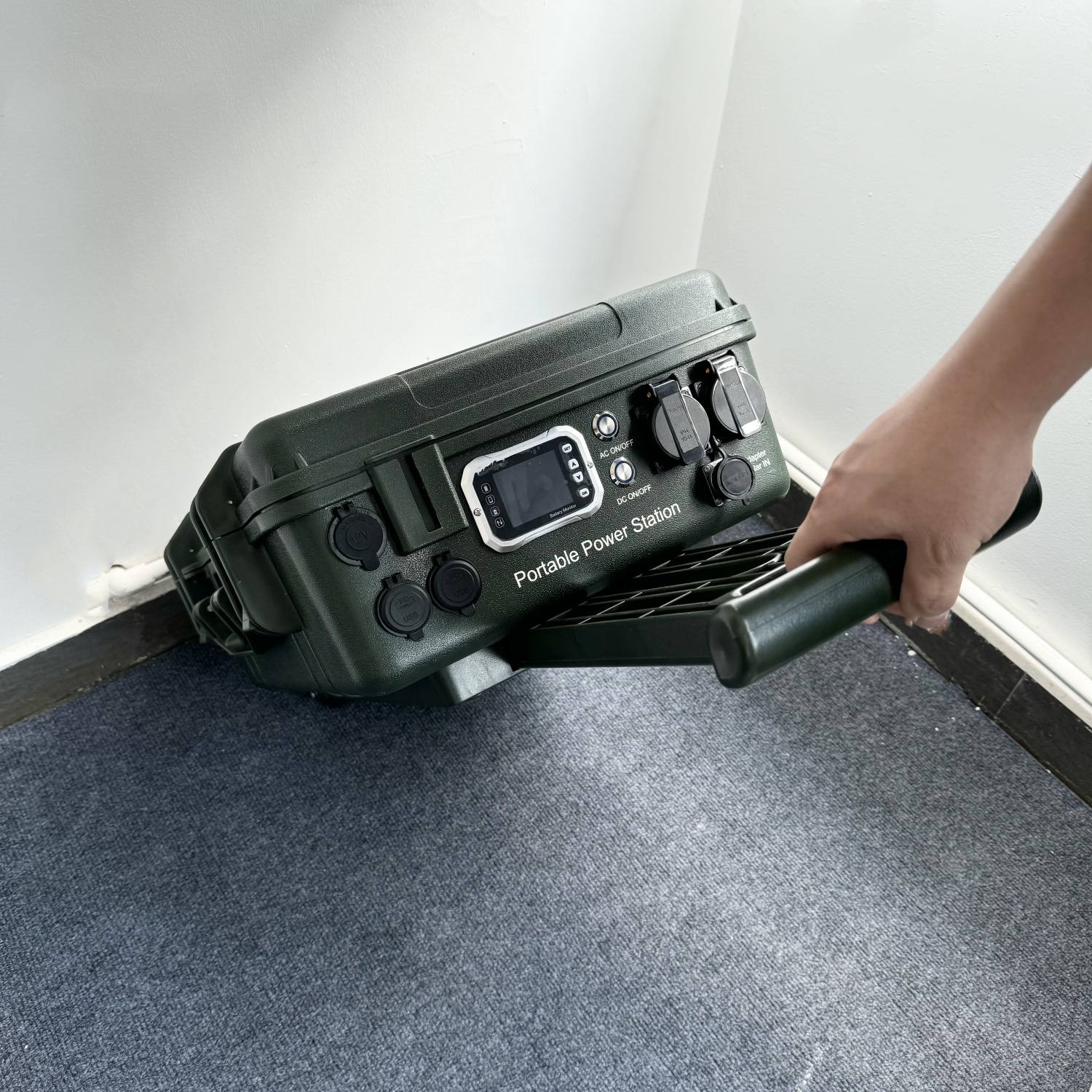 Alimentation mobile extérieure 3000W avec centrale électrique portable avec extincteur automatique intégré